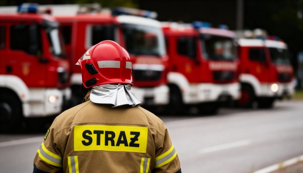 Ratownicy w akcji: wspólne ćwiczenia OSP Szczecin w leśnym terenie