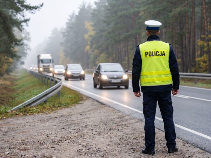 Zatrzymany kierowca z mroczną przeszłością: rutynowa kontrola ujawnia nielegalne sekrety